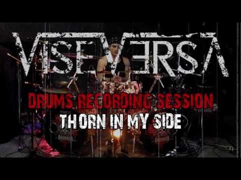 VISE VERSA : DRUMS REC SESSION by FRANKY COSTANZA ( THORN IN MY SIDE )