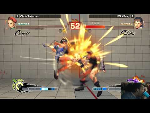 USF4 @ NEC15 Salty Suite - Chris Tatarian (Sakura/Rose) vs EG Kbrad (Cammy) [720p/60fps]