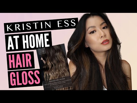 How to Use Kristin Ess Hair Gloss | At Home Treatment