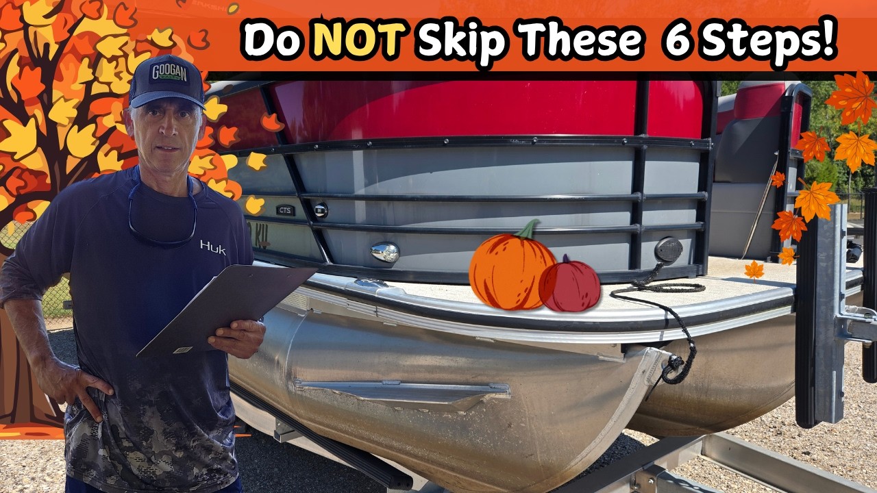 Fall Pontoon Maintenance Tips