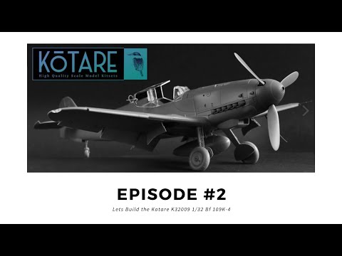 Kotare 1/32 Messerschmitt Bf 109K-4 PART 2! Interview and let's get building!