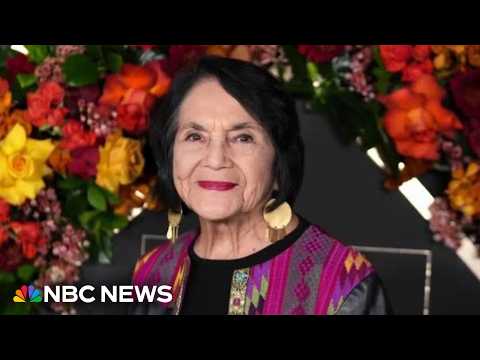Labor rights icon Dolores Huerta dies at 96