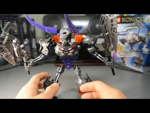 Критик Обзор Lego Bionicle 70793 Дьявольский Череп Skull Busher Review HD