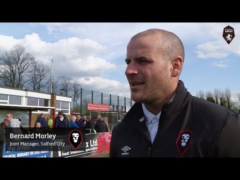 Stourbridge 1-2 Salford City - Bernard Morley post-match interview 23.04.16