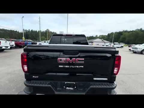 2026 GMC Sierra 1500 Crew Cab Short Box 4-Wheel Drive Elevation in Black for sale at Boyer Chevrolet Buick GMC Bancroft in Bancroft, ON