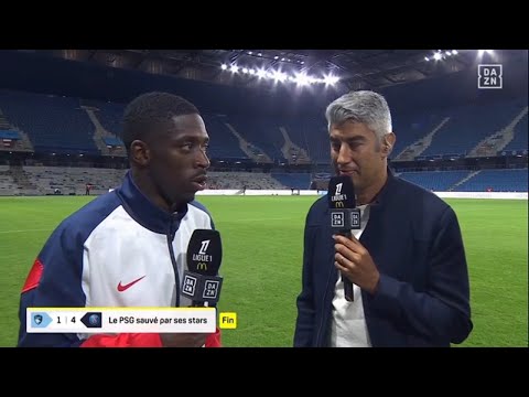 Dembele PSG 3-0 LILLE : MBAPPE ? JE SUIS LE MEILLEUR JOUEUR DU PSG DE L'HISTOIRE MON BUT LE PROUVE