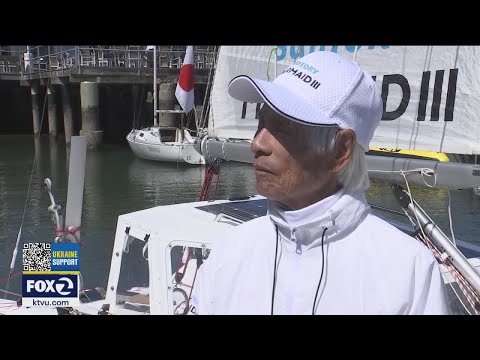 83-year-old to embark on epic journey from San Francisco to Osaka in 19-foot sailboat
