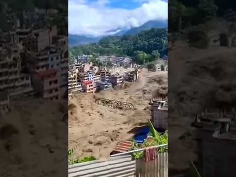 At least 160 people killed and hundreds missing after flash floods in Nepal and China