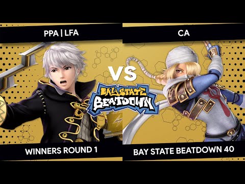 Bay State Beatdown 40 - PPA | LFA (Robin) vs Ca (Sheik) - Winners Round 1