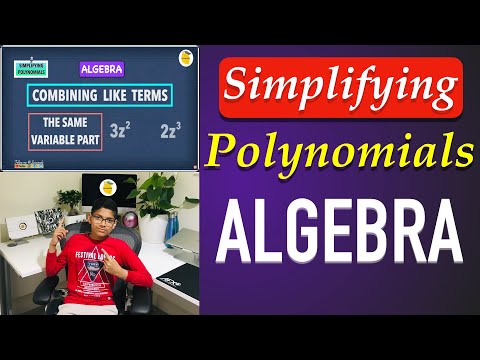 Simplifying Polynomials by combining like terms (Algebra Basics) | Lessonade