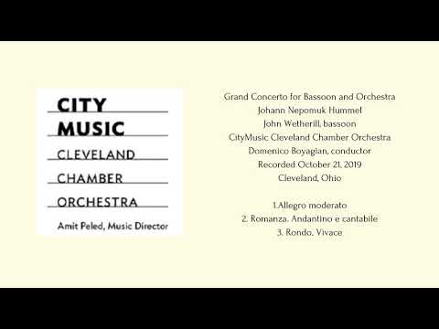 Hummel: Grand Concerto for Bassoon and Orchestra