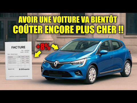 AVOIR UNE VOITURE VA BIENTOT COÛTER PLUS CHER !