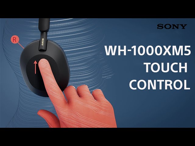 Video Teaser für How to use Touch Control on the Sony WH-1000XM5 Wireless Noise Cancelling Headphones