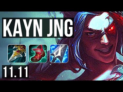 KAYN vs KINDRED (JUNGLE) | 8/0/4, 900+ games, Legendary, 1.0M mastery | EUW Diamond | v11.11