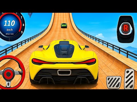 Mega Ramp Monster Car Racing 3D - Extreme Car Stunts - Android Gameplay