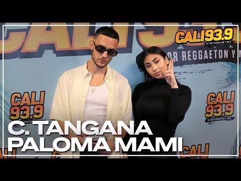 C. Tangana y Paloma Mami stop by Cali939 Mornings