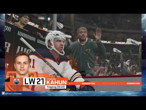 Edmonton Oilers V.S. Minnesota Wild Game 2. NHL 21 "Announcer Impression Playoffs" Round 2.