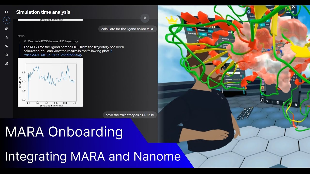 MARA Onboarding - Integrating Nanome and MARA