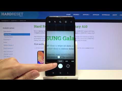 SAMSUNG Galaxy A10 and Gridlines Deactivation - Turn On Orientation Lines