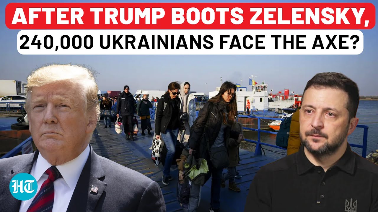 After Zelensky, Ukrainians Next? Trump to Strip 240,000 Of...? White House Drops Explosive Statement