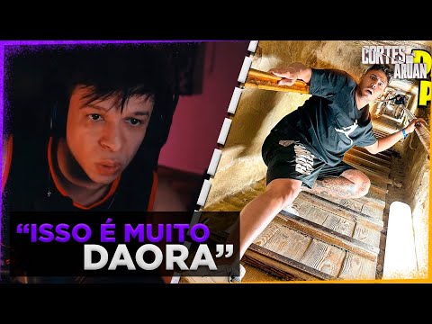 Aruan reacts to "I went inside the pyramid in Egypt" 😮 (Renato Garcia) - Aruan's Cuts