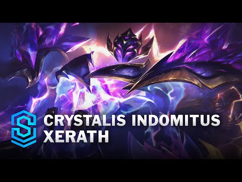 Crystalis Indomitus Xerath Skin Spotlight - League of Legends