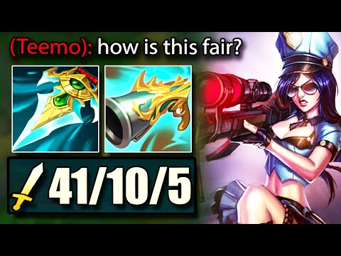 Caitlyn Ultimate in Season 13 can One-Shot any champion