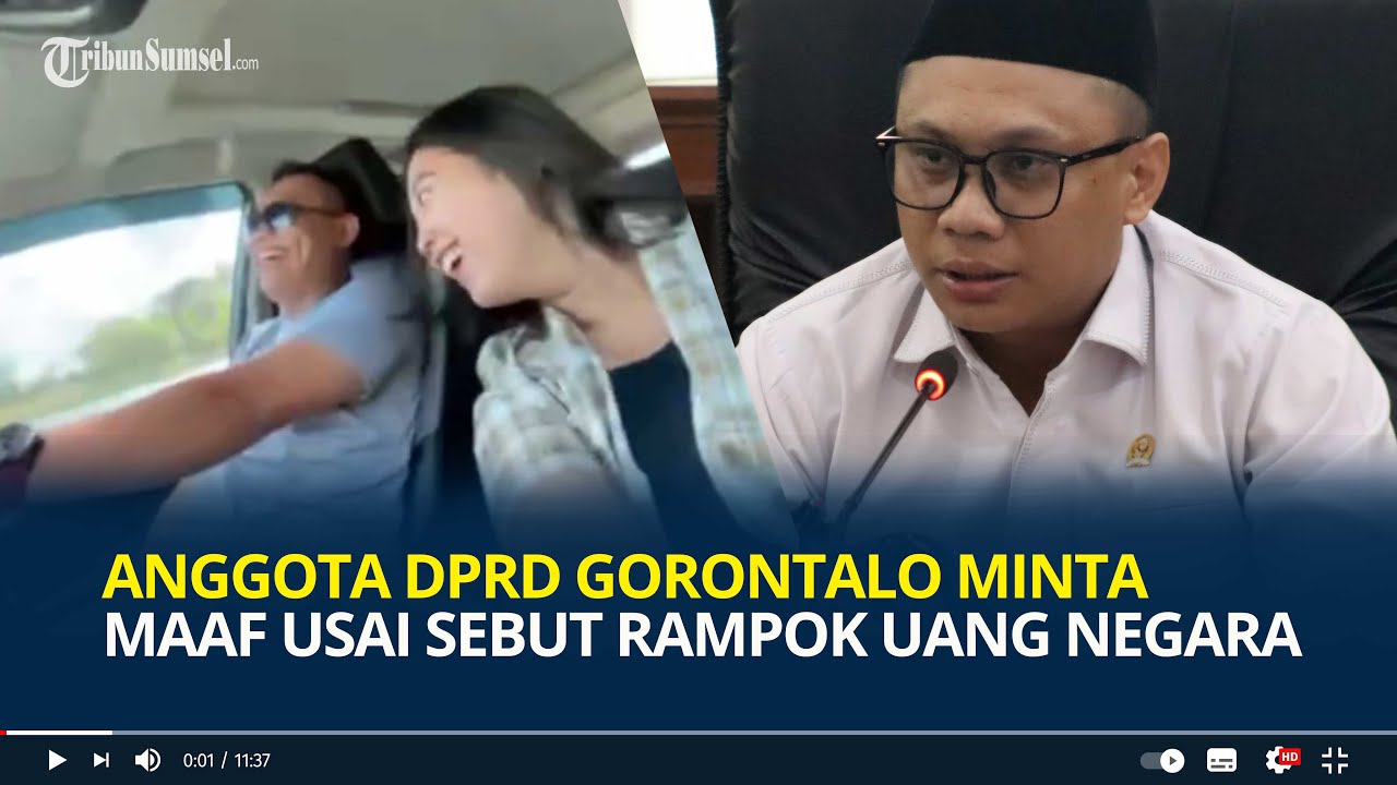 Viral Sebut Rampok Uang Negara, Anggota DPRD Gorontalo Wahyudin Moridu Kini Minta Maaf, Akui Salah