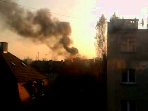 Oleśnica pożar ul.Krzywoustego 08.11.2011