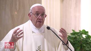 Papa: a vida se enfrenta com a paz de Jesus e senso de humor