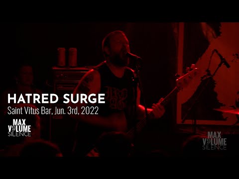 HATRED SURGE live at Saint Vitus Bar, Jun. 3rd, 2022 (FULL SET)