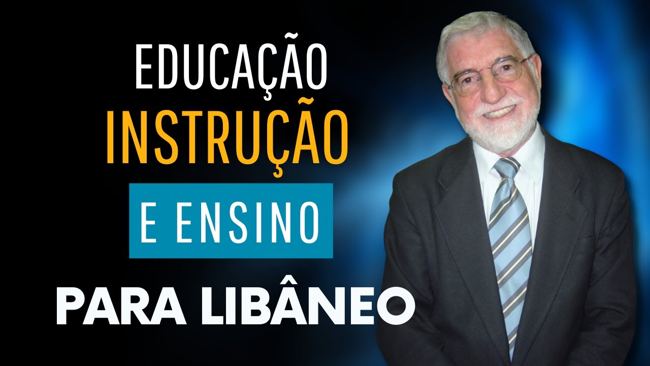 Educação, Instrução e Ensino-  Libâneo