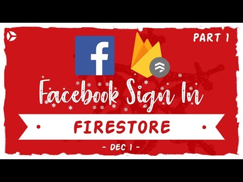 Sign In with Facebook: Firebase Authentication in Swift 4.2 (Firestore Edition)