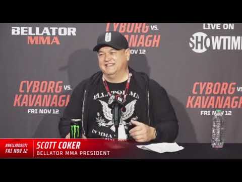 Scott Coker on Bellator 271, Cris Cyborg vs Kayla Harrison, Jake Hager, Dan Lambert in AEW