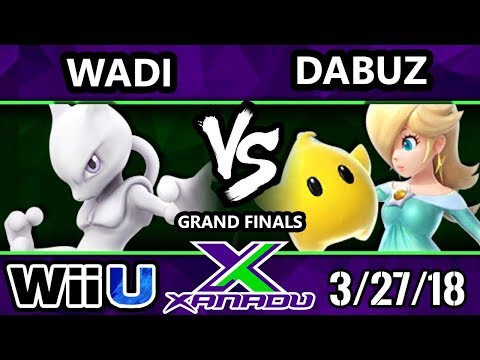 S@X 243 Smash 4 - [L] WaDi (Mewtwo) Vs. Dabuz (Rosalina) - Wii U Grand Finals