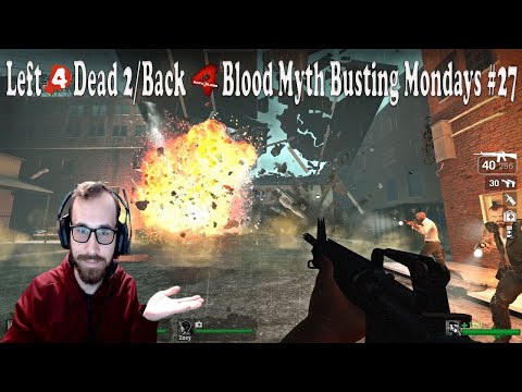 Can You Survive The Gas Station Explosion? (Left 4 Dead 2/Back 4 Blood Myth Busting Mondays #27)
