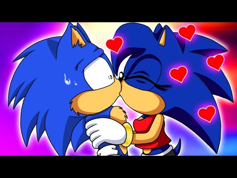 SONICA KISSES MOVIE SONIC! - [Sonic Comic Dub]