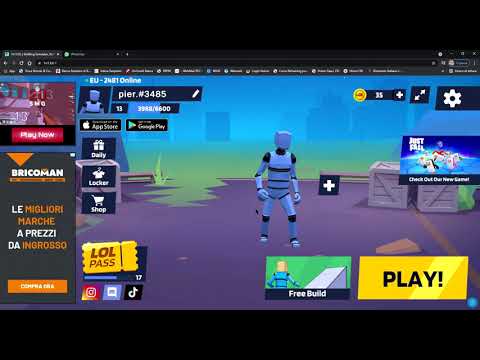 game play di 1v1.lol normale in creativa (ITA)