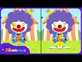 Circus Clown | Song for Kids | Spot the Differences | The Kiboomers