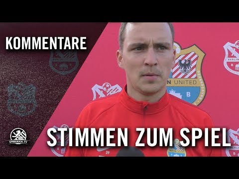 Die Stimmen zum Spiel | Berlin United - SV Empor Berlin (10. Spieltag, Berlin-Liga)