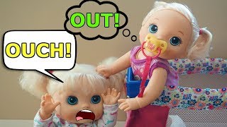 BABY ALIVE Layla Plays Outside & Morning Routine