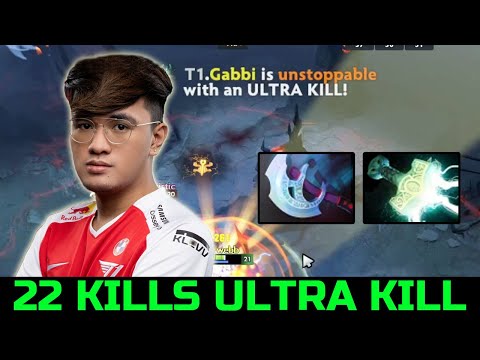 GABBI 22 KILLS GODLIKE - SUPER CARRY RIGHT CLICK BUILD DOTA 2