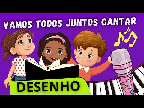 EM DESENHO | VAMOS TODOS JUNTOS CANTAR | 460  - Meire e Tiele