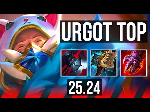 URGOT vs YORICK (TOP) | KR Challenger | 25.24