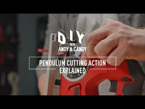 What is Pendulum Cutting Action on a Jigsaw & when to use it | Ozito DIY with Andy & Candy