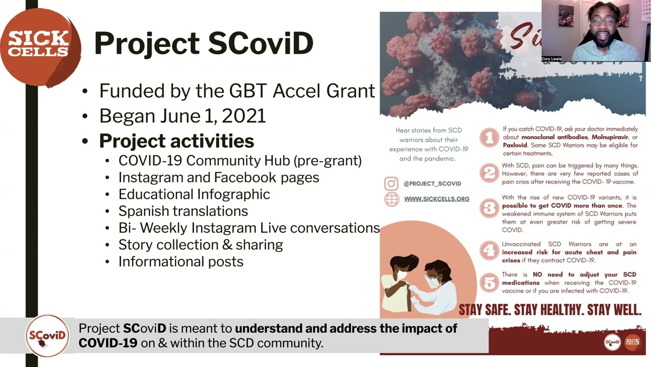 Project SCoviD: A Sickle Cell Disease Community Resource