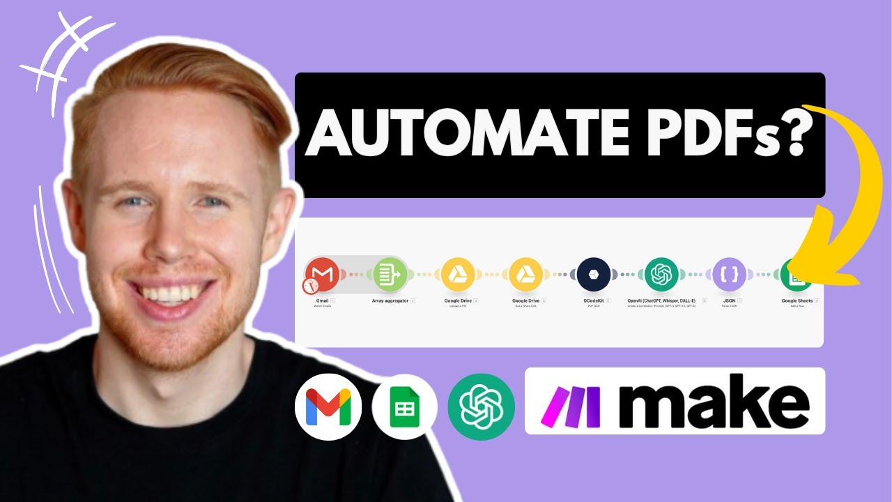 How I Automate Any PDF File By Extracting Text With AI