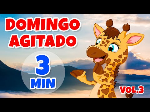 Domingo Agitado Vol. 3 - Giramille 3 min | Desenho Animado Musical