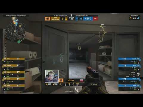 ence dycha playing so good / ENCE vs Heroic  ESL Pro League l CSGO  #csgo #HERO #ENCE