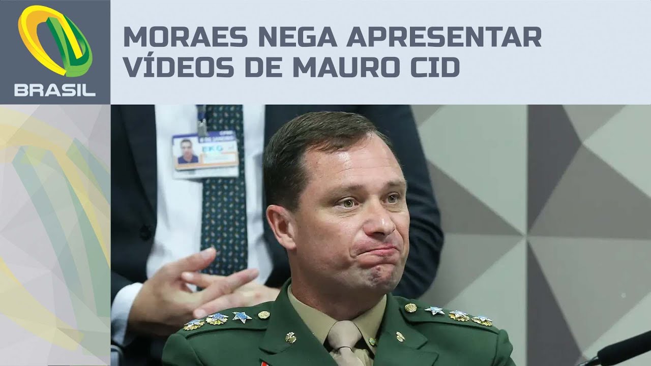 Moraes nega apresentar vídeos da colaboração premiada de Mauro Cid